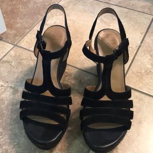 Clark’s Suede Wedge